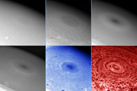 Ouragan sur Saturne.
