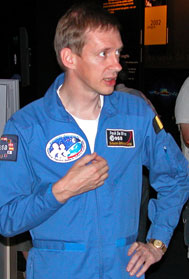 L'astronaute Frank De Winne.