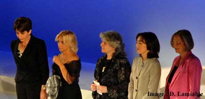 Lauréates 2008 du prix L'Oréal-UNESCO pour les Femmes et la Science.
