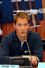 Thomas Pesquet, astronaute de l'ESA.