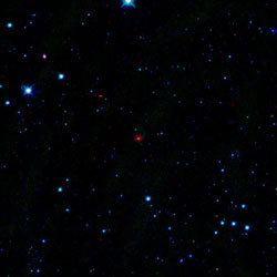Première comète découverte par WYSE.