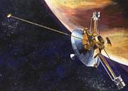 Pioneer 10. Dessin d'artiste : NASA.