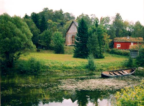 Barque en Norvège.