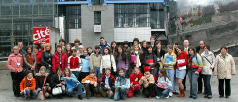 Le groupe de scolaires ukrainiens
