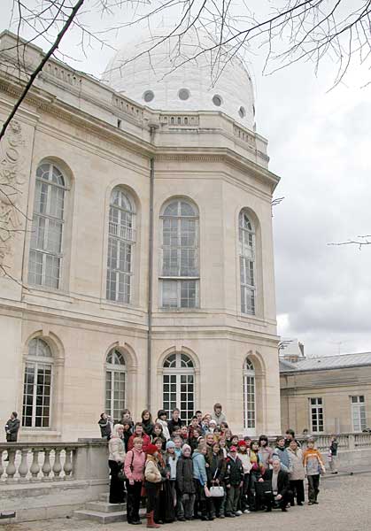 Groupe d'ukraine à l'observatoire de Paris