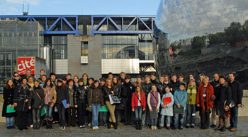 Groupe SAMEDI d'octobre 2008 à la Cité des Sciences.